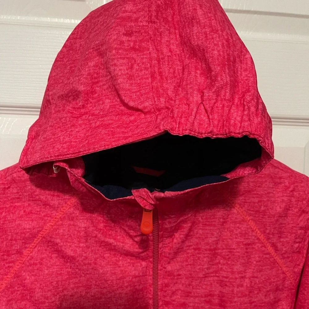 Roxy Dry Flight 10K Hooded Puffer Ski Snowboard Coat Girl's 14 Pink
